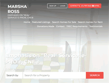 Tablet Screenshot of marshaross.net